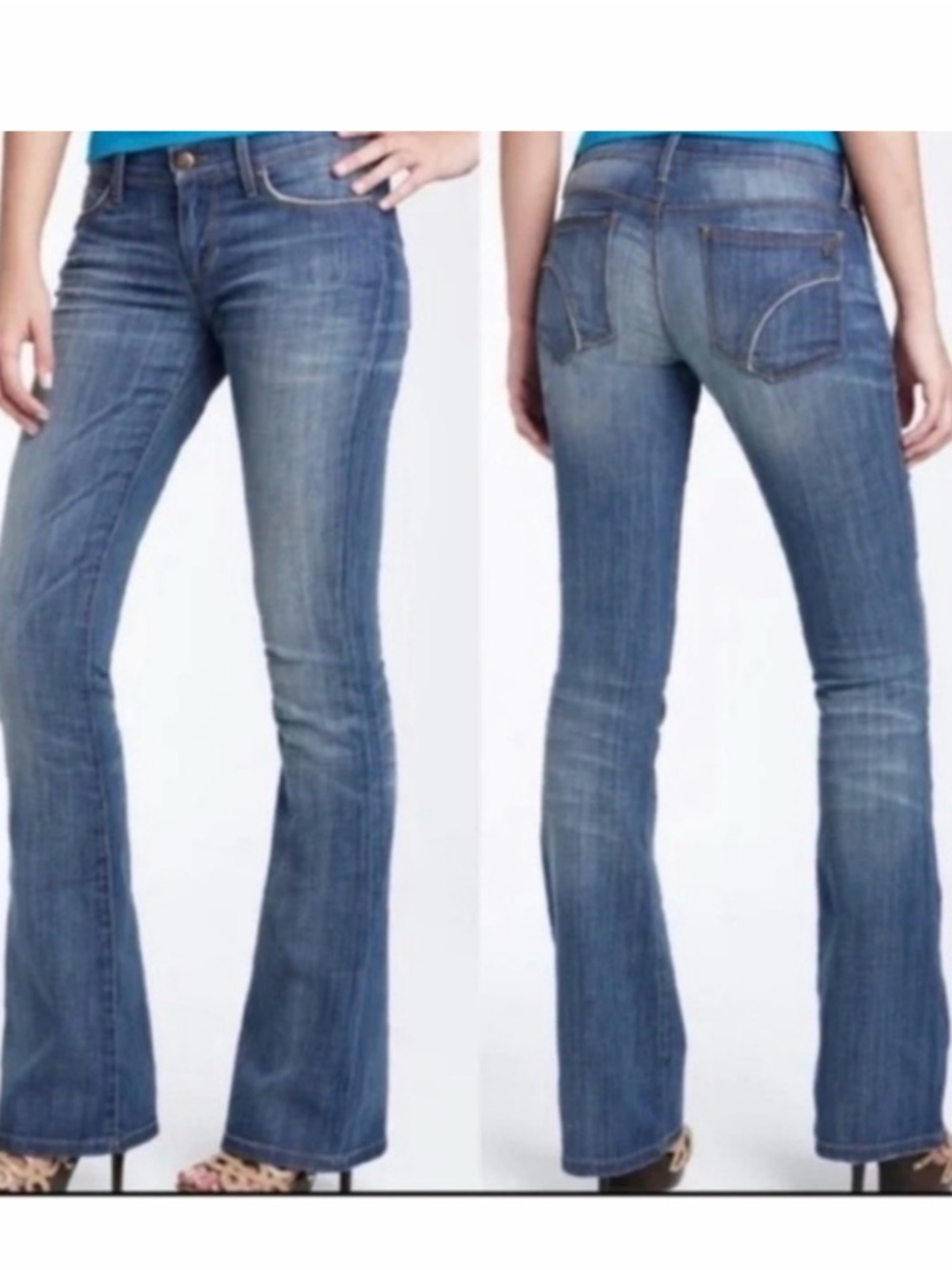 Joe's Jeans Dark Blue Flare Denim
